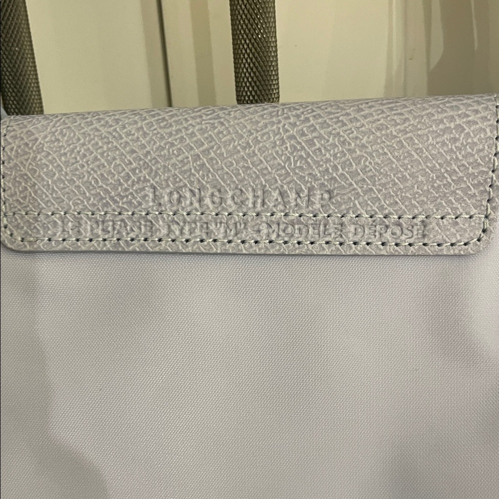Longchamp Le Pliage Lavender/ baby blue Tote Bag, Large - Picture 13 of 15